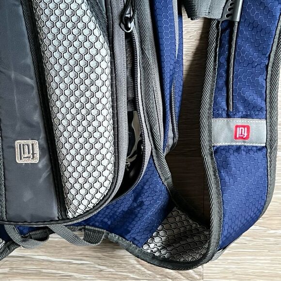 FŪL Day BACKPACK Padded Waterproof Cooler Compartment Multi Pockets Blue - Picture 6 of 16